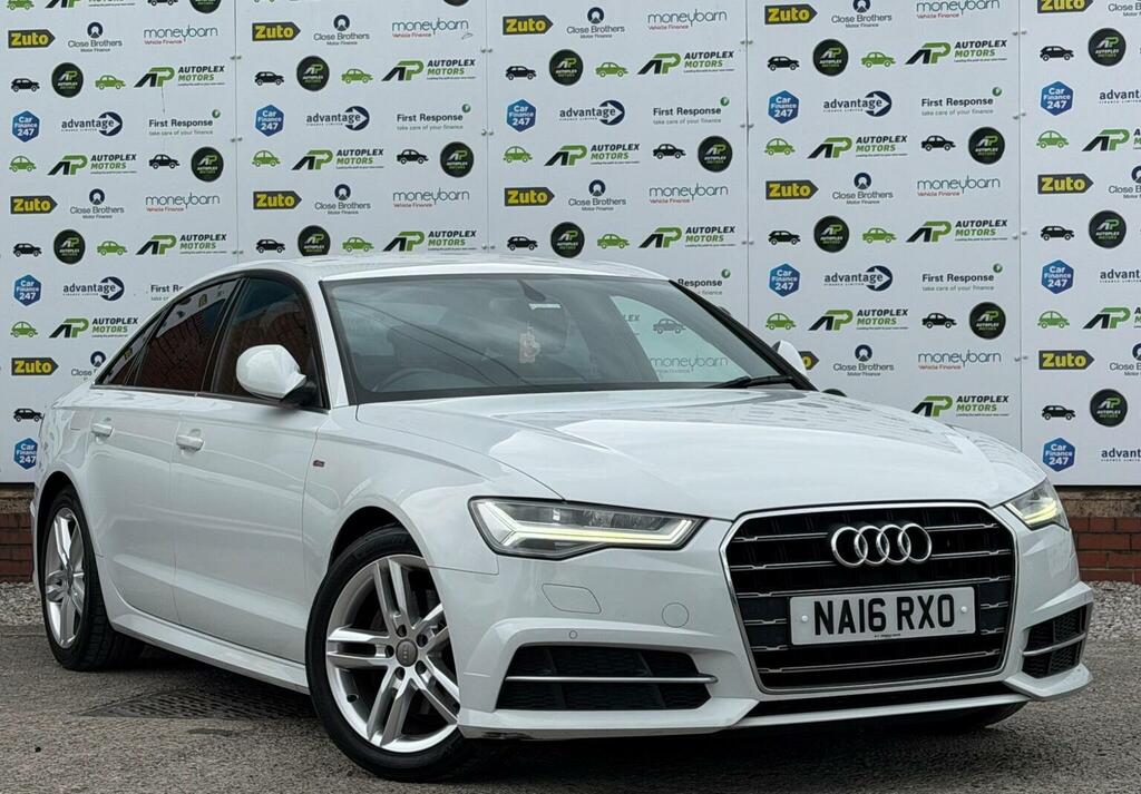 Audi A6 Saloon 2.0 Tdi Ultra S Line Euro 6 Ss White #6