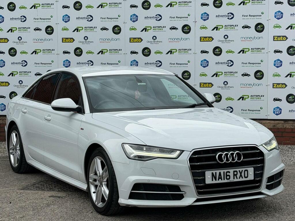 Audi A6 Saloon 2.0 Tdi Ultra S Line Euro 6 Ss White #2