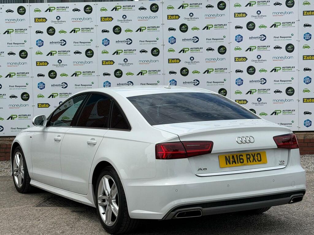 Audi A6 Saloon 2.0 Tdi Ultra S Line Euro 6 Ss White #3