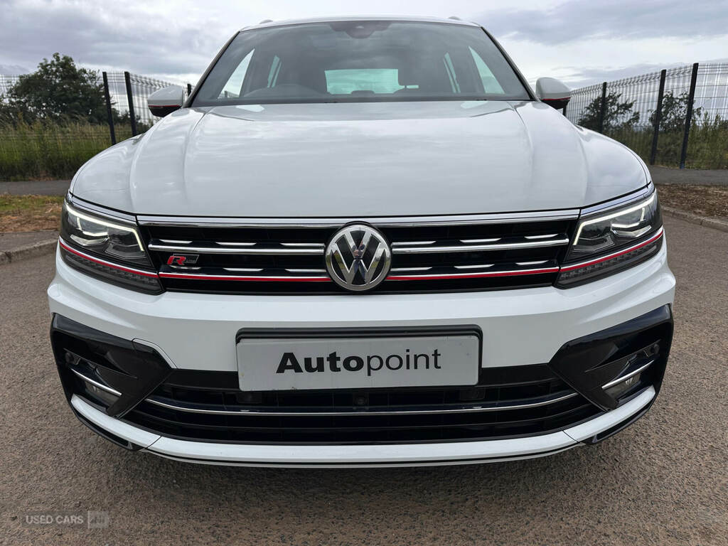 Volkswagen Tiguan 2.0 Tdi 150 R-line Dsg White #3