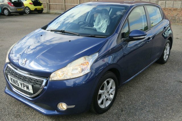 Peugeot 208 2015 1.2 Vti Puretech Active Hatchback Blue #4