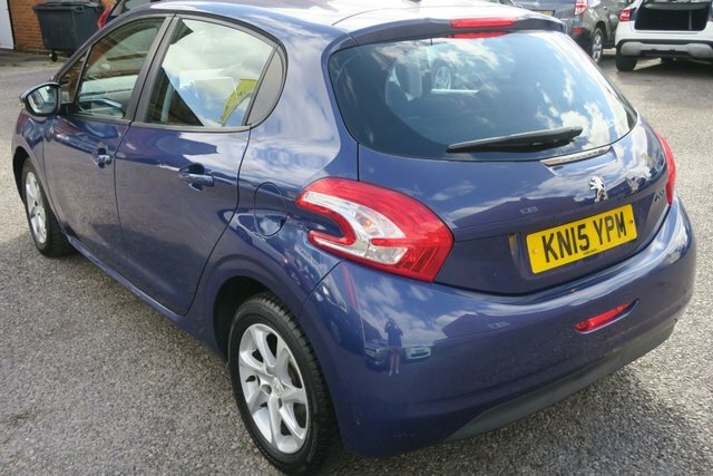 Peugeot 208 2015 1.2 Vti Puretech Active Hatchback Blue #3