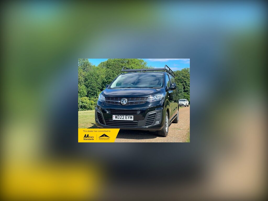 Vauxhall Vivaro 2.0 Turbo D 3100 Sportive L1 H1 Euro 6 Ss 6Dr Black