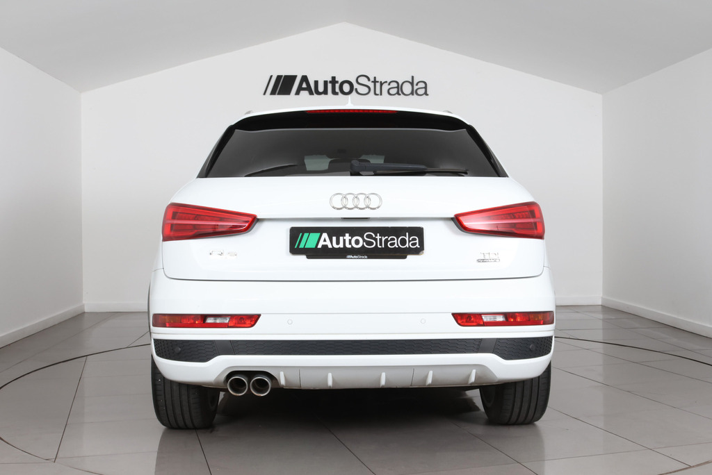 Audi Q3 2.0 Tdi S Line Plus KX66NKR White #6