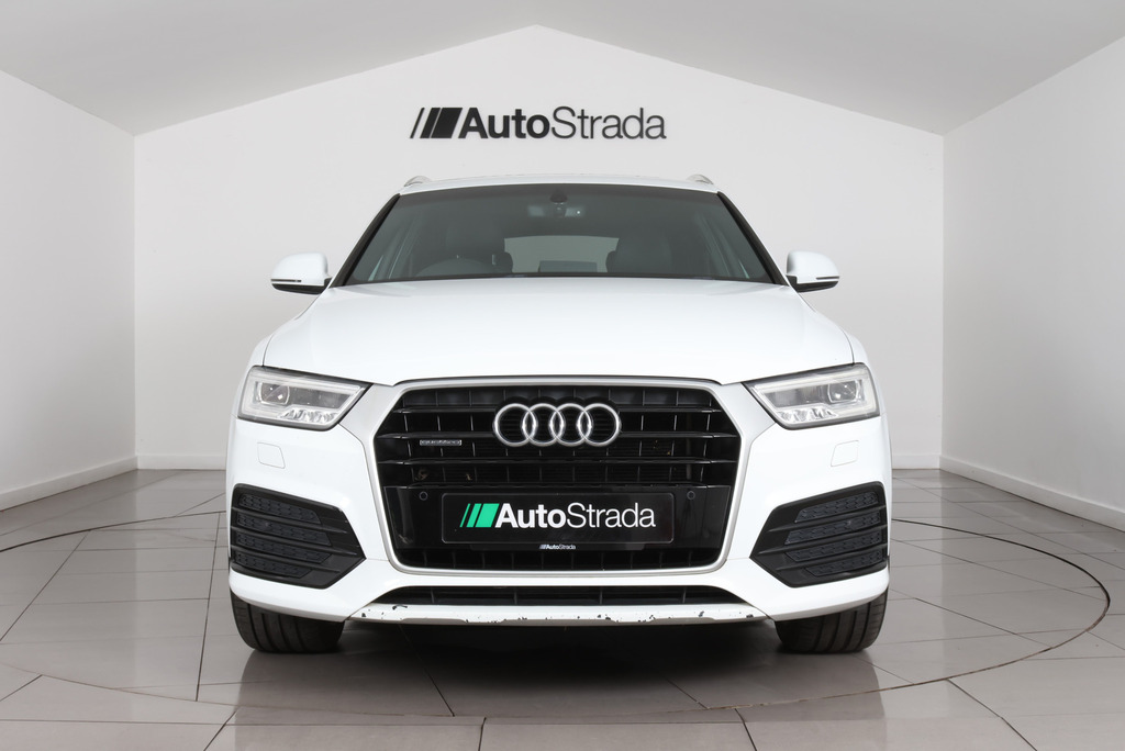 Audi Q3 2.0 Tdi S Line Plus KX66NKR White #2