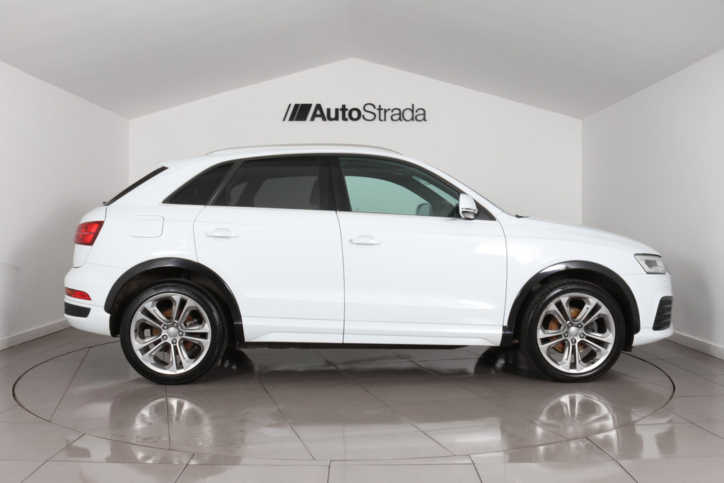 Audi Q3 2.0 Tdi S Line Plus KX66NKR White #4