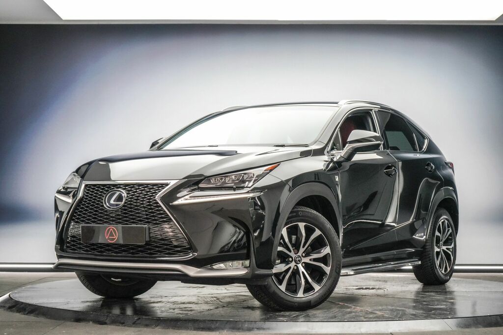 Lexus NX 2015 2.5 300H F Sport Suv Hybrid E-cvt Black