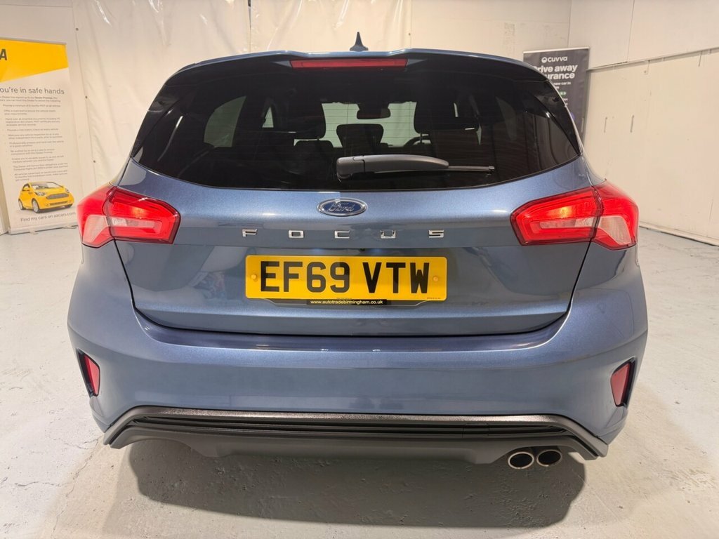 Ford Focus 1L St-line EF69VTW Blue #4