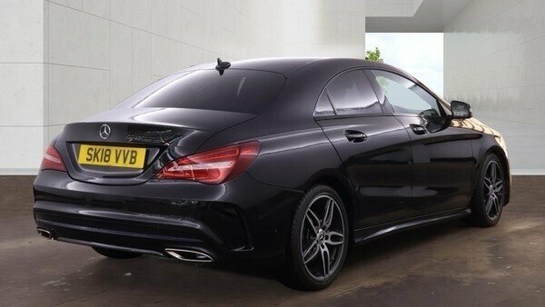 Mercedes-Benz CLA Class 2.1L Amg Line Black #4