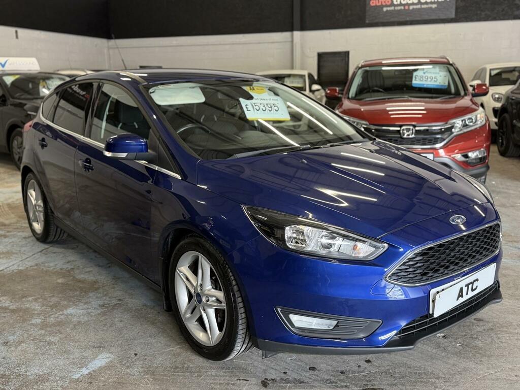Ford Focus Hatchback 1.0 T Ecoboost Zetec 2015 Blue