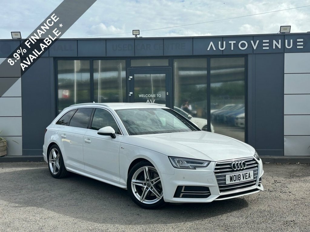 Audi A4 Avant 1.4L S Line White #2