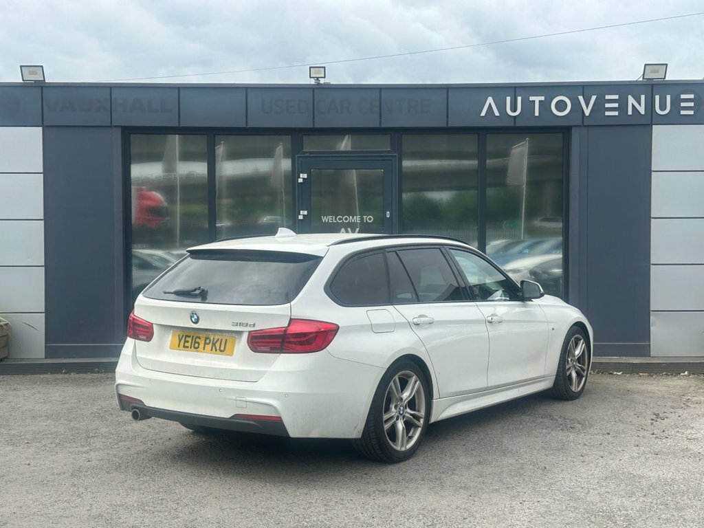 BMW 3 Series 335D M Sport Saloon Grey #4