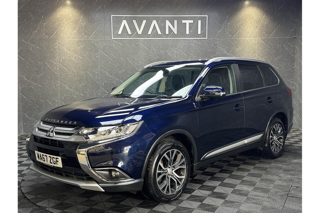 Mitsubishi Outlander Di-d 4 U5337 Ulez Blue #3