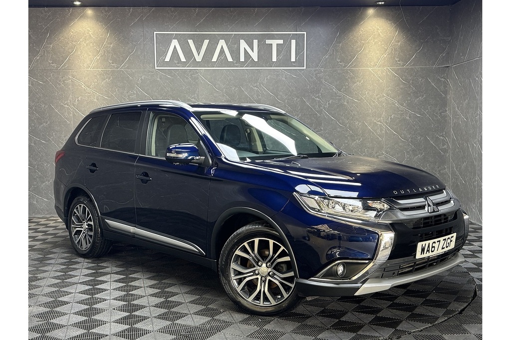 Mitsubishi Outlander Di-d 4 U5337 Ulez Blue