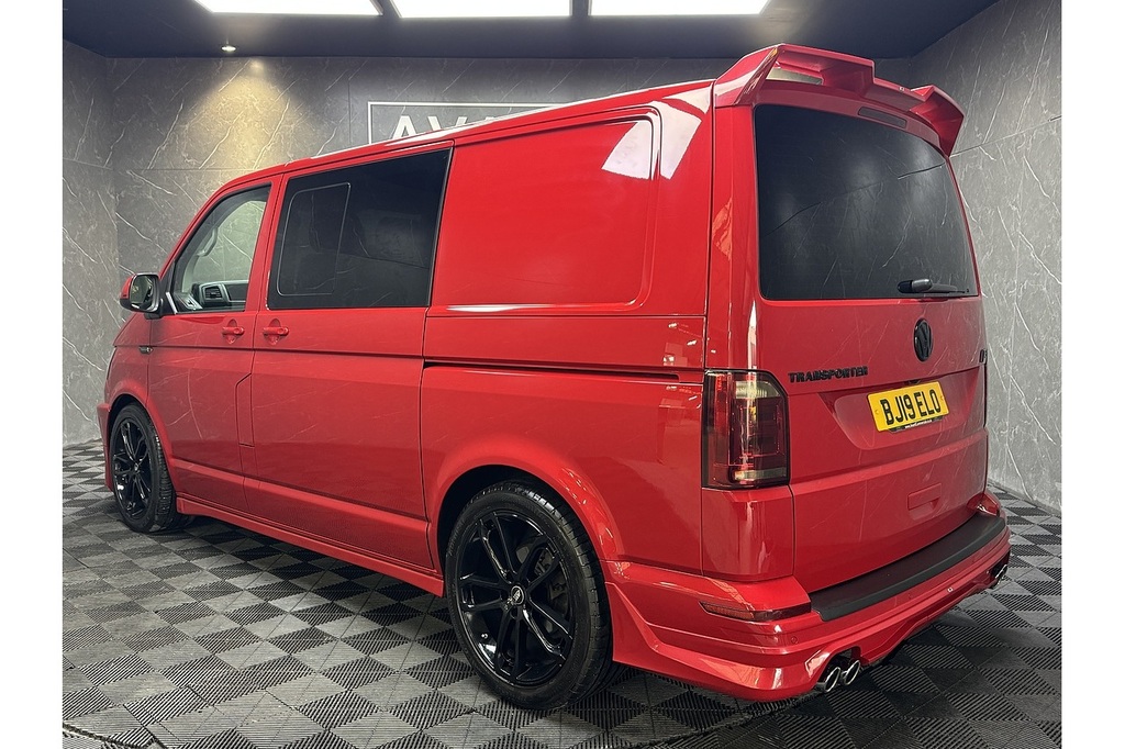Volkswagen Transporter Tdi T32 Bluemotion Tech Highline U5296 Ulez Red #5