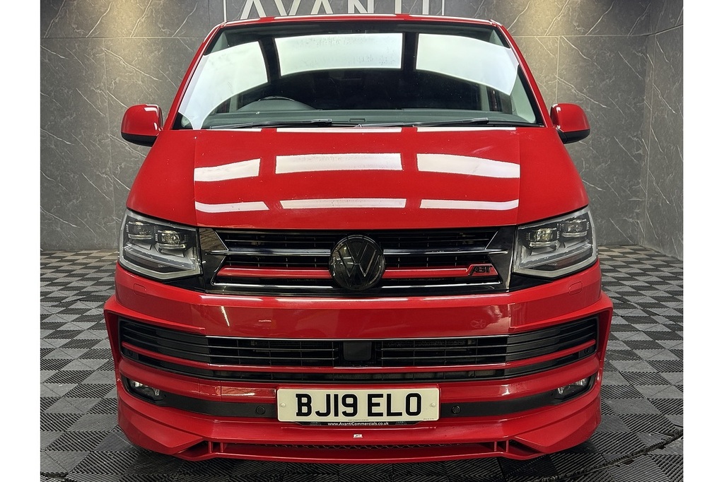 Volkswagen Transporter Tdi T32 Bluemotion Tech Highline U5296 Ulez Red #2