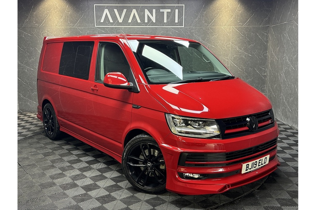 Volkswagen Transporter Tdi T32 Bluemotion Tech Highline U5296 Ulez Red