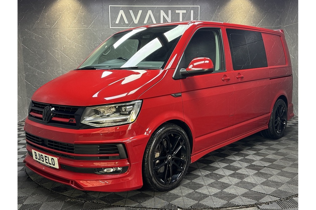 Volkswagen Transporter Tdi T32 Bluemotion Tech Highline U5296 Ulez Red #3