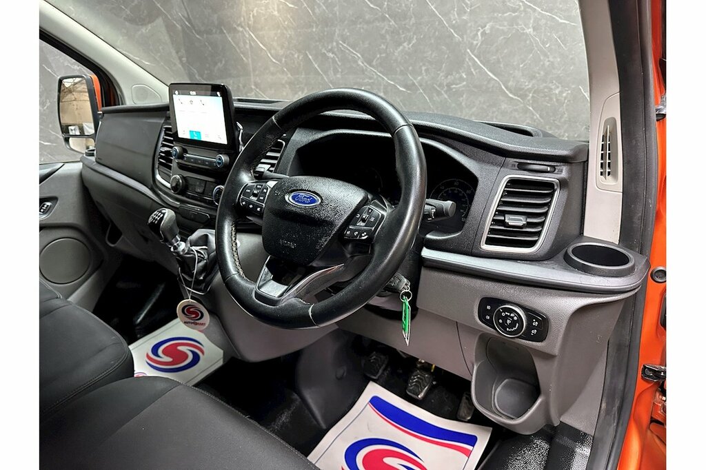 Ford Transit Custom 300 Ecoblue Limited U5255 Ulez BL19YCZ Orange #6