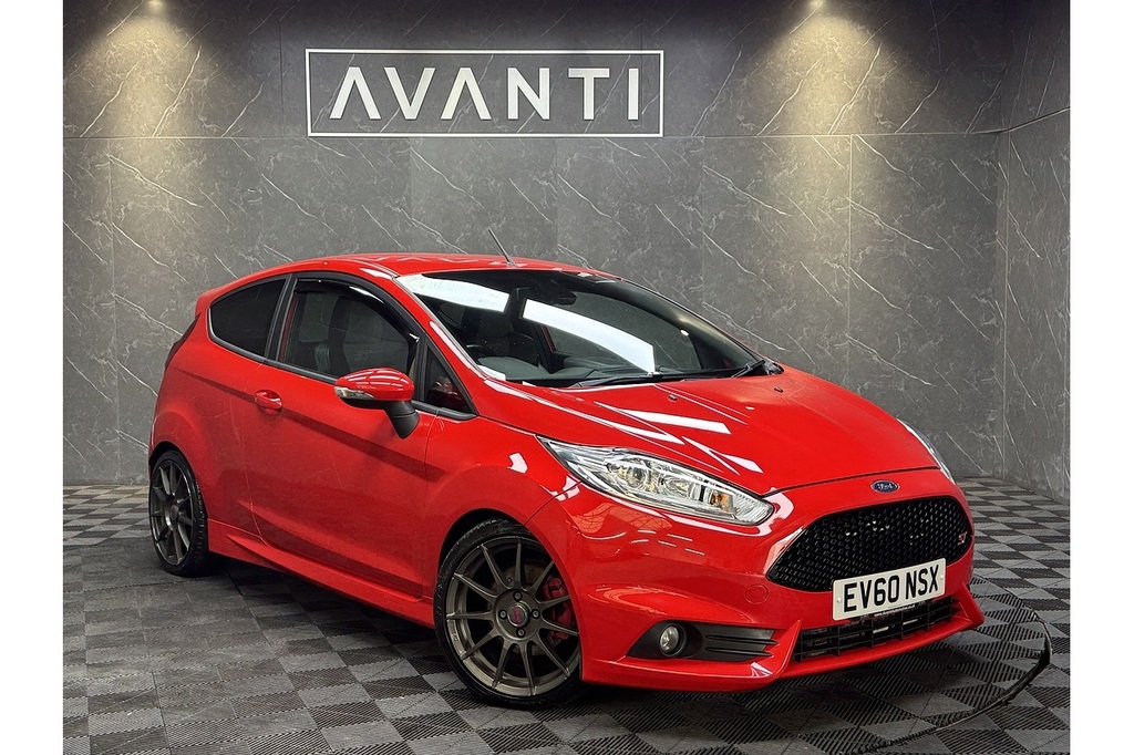 Ford Fiesta T Ecoboost St-3 U5345 Ulez EV60NSX Red