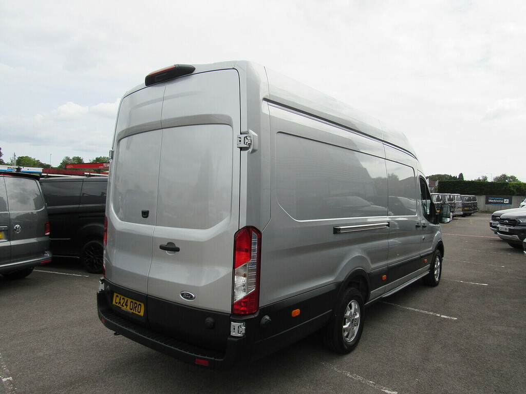 Ford Transit Custom 2.0 350 Ecoblue Leader Panel Van Silver #5