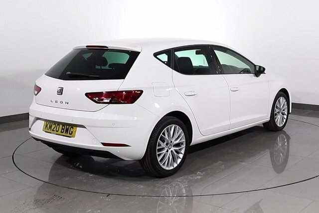 Seat Leon 1.6 Tdi Se Dynamic Hatchback Eur White #2