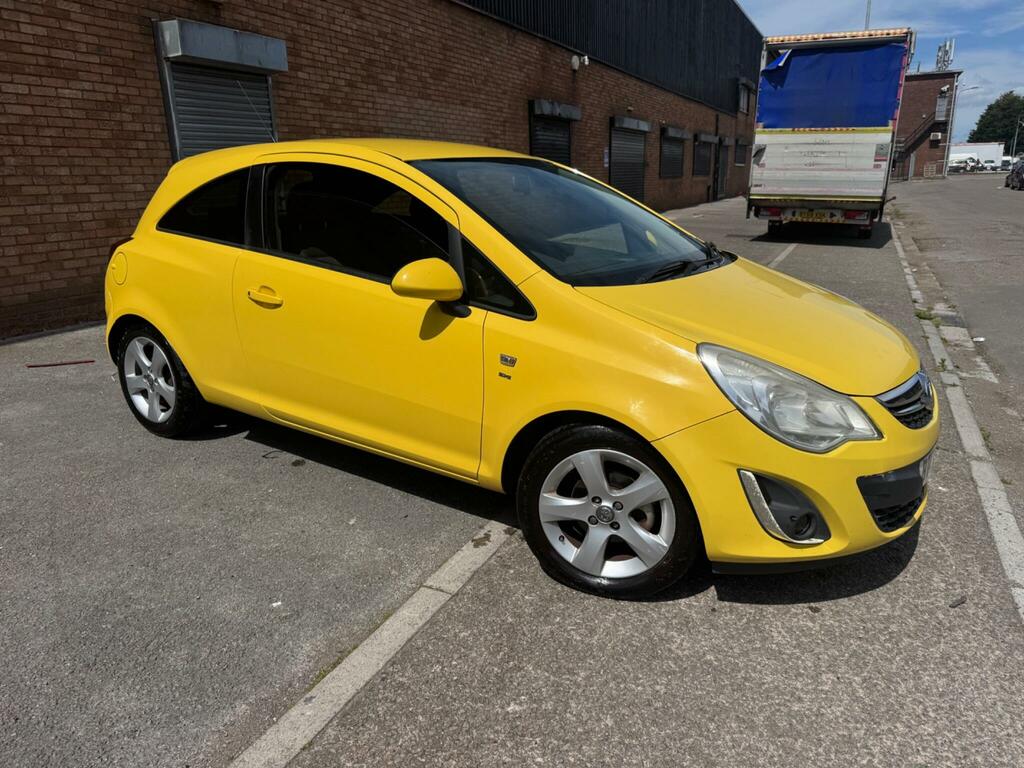 Vauxhall Corsa Sxi Yellow #3