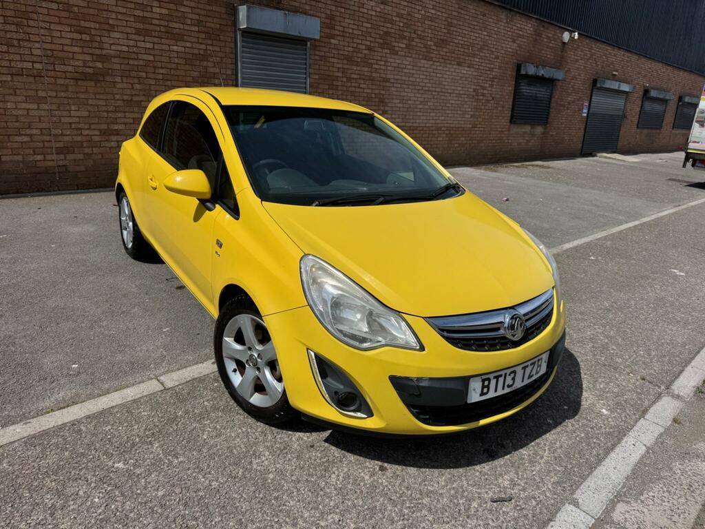 Vauxhall Corsa Sxi Yellow #2