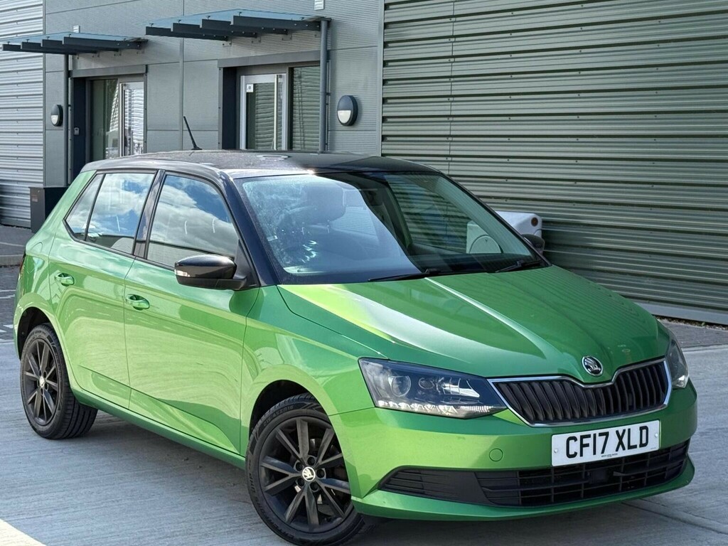 Skoda Fabia Hatchback 1.2 Tsi Colour Edition Euro 6 Ss Green