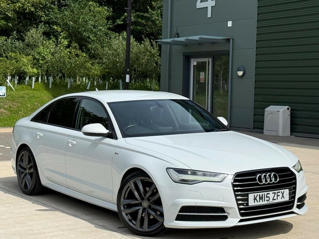 Audi A6 Saloon Saloon 2.0 Tdi Ultra S Line S Tronic Euro 6 Ss White