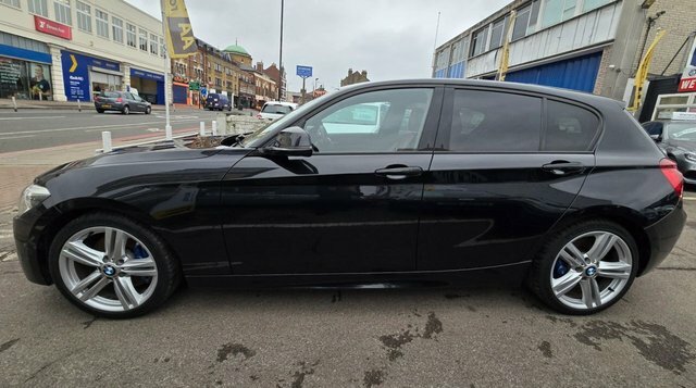 BMW 1 Series 2.0 125I M Sport Hatchback Euro Black #4