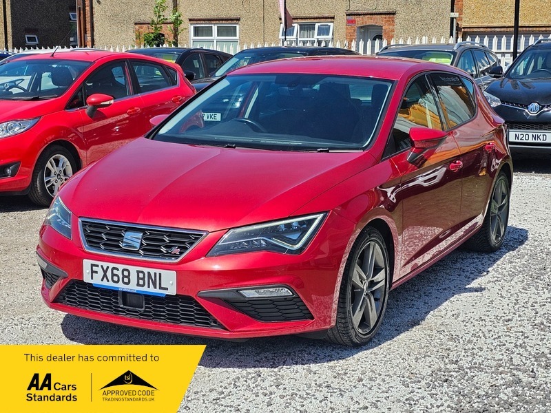 Seat Leon 1.5 Tsi Evo Fr FX68BNL Red #5