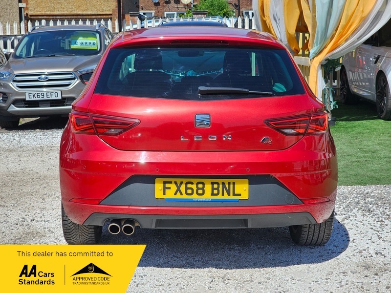Seat Leon 1.5 Tsi Evo Fr FX68BNL Red #6