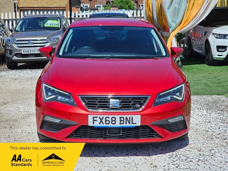 Seat Leon 1.5 Tsi Evo Fr FX68BNL Red #2
