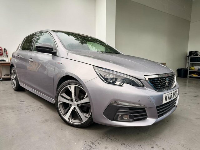 Peugeot 308 1.5 Bluehdi Gt Line Grey #2