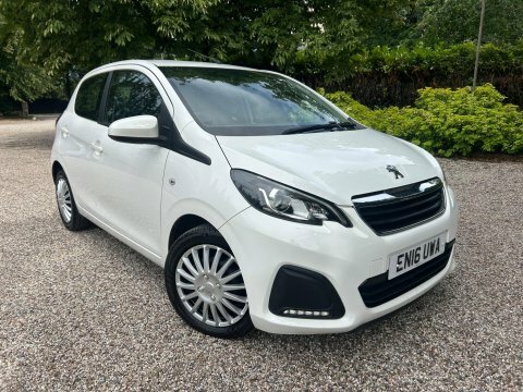 Peugeot 108 2016 16 1.0 White