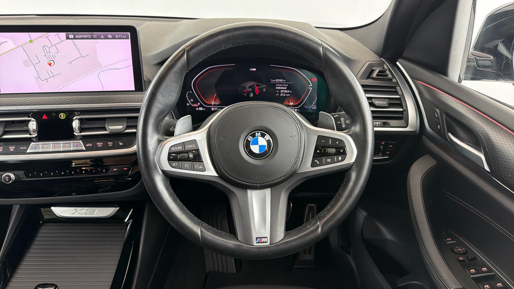BMW X3 2.0 20I Mht M Sport Suv Hybrid Xdr Black #5