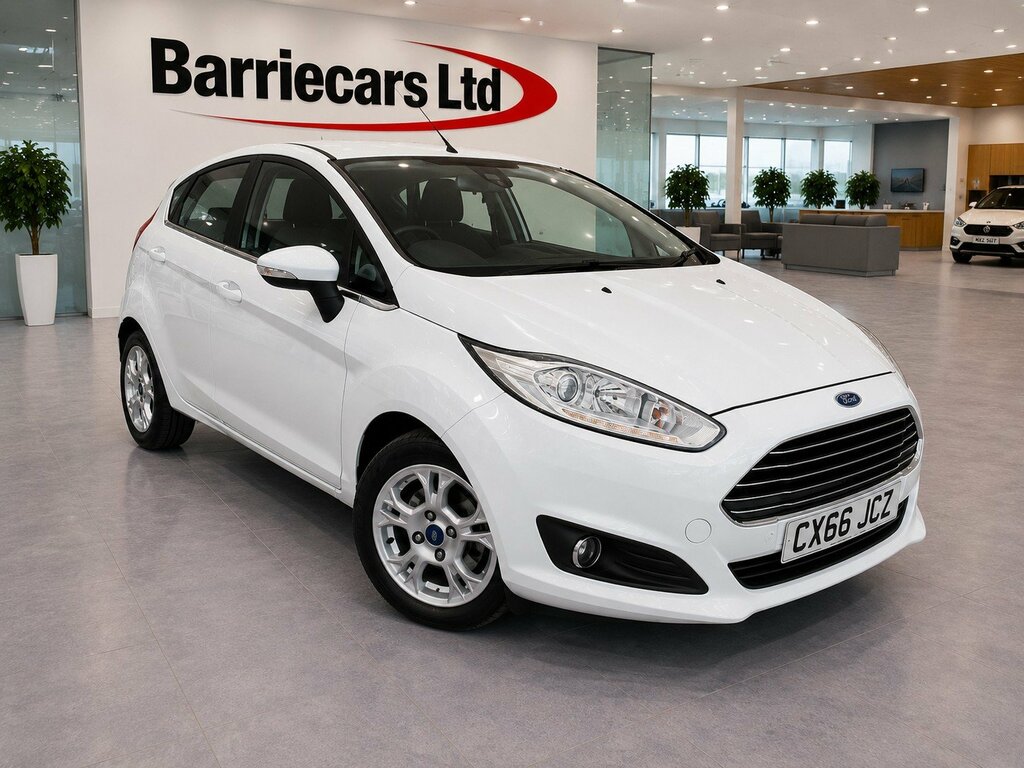 Ford Fiesta 1.5 Tdci Econetic Titanium Euro 6 S S White