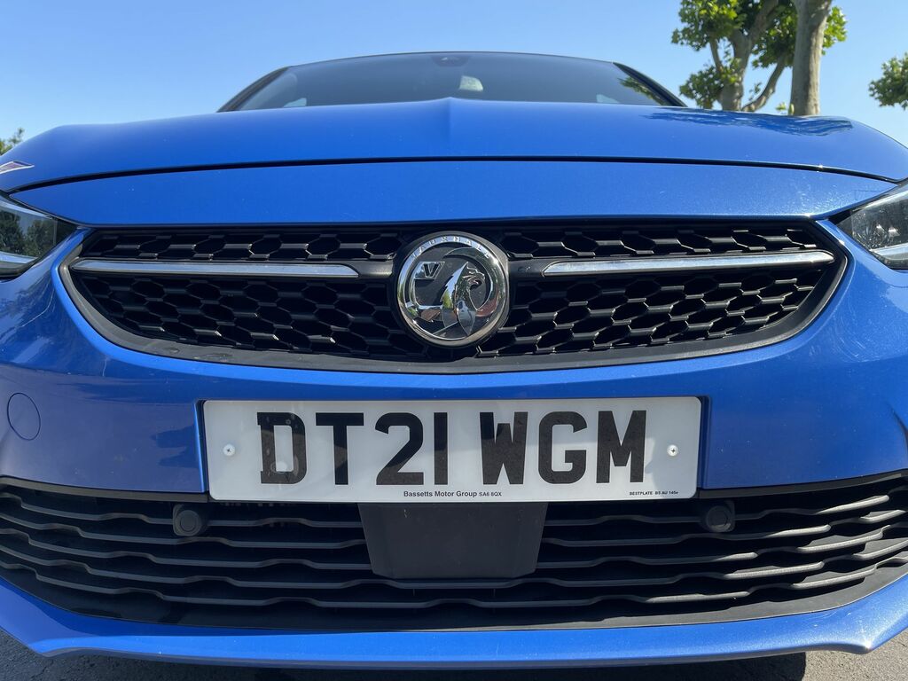 Vauxhall Corsa Sri Premium DT21WGM Blue #4