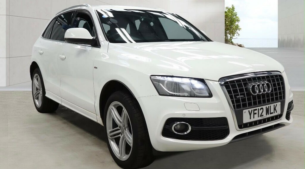 Audi Q5 2.0 Tdi S Line Plus White