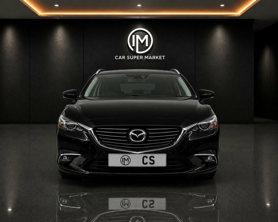 Mazda 6 Estate 2.2 Skyactiv-d Sport Nav Tourer Euro 6 Ss Blue #27