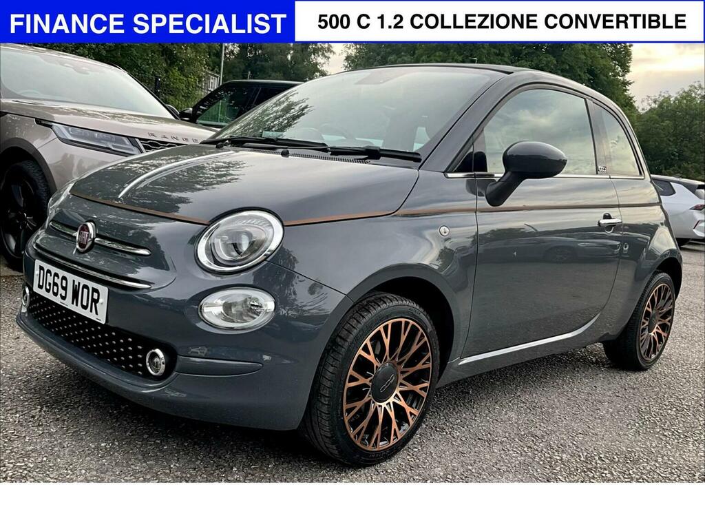 Fiat 500C Convertible 1.2 Collezione Euro 6 Ss 2019 Grey