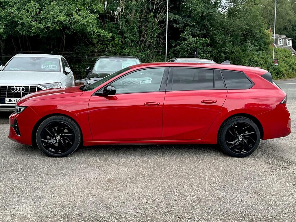 Vauxhall Astra Estate 1.2 Turbo Gs Sports Tourer Euro 6 Ss LL74EZU Red #4