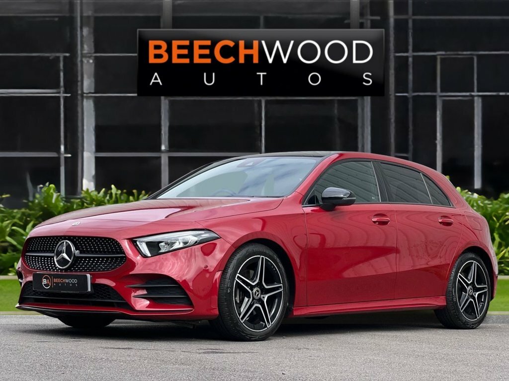 Mercedes-Benz A Class 2022 1.3 A200 Amg Line Executive Hatchback P EBG334 Red #2