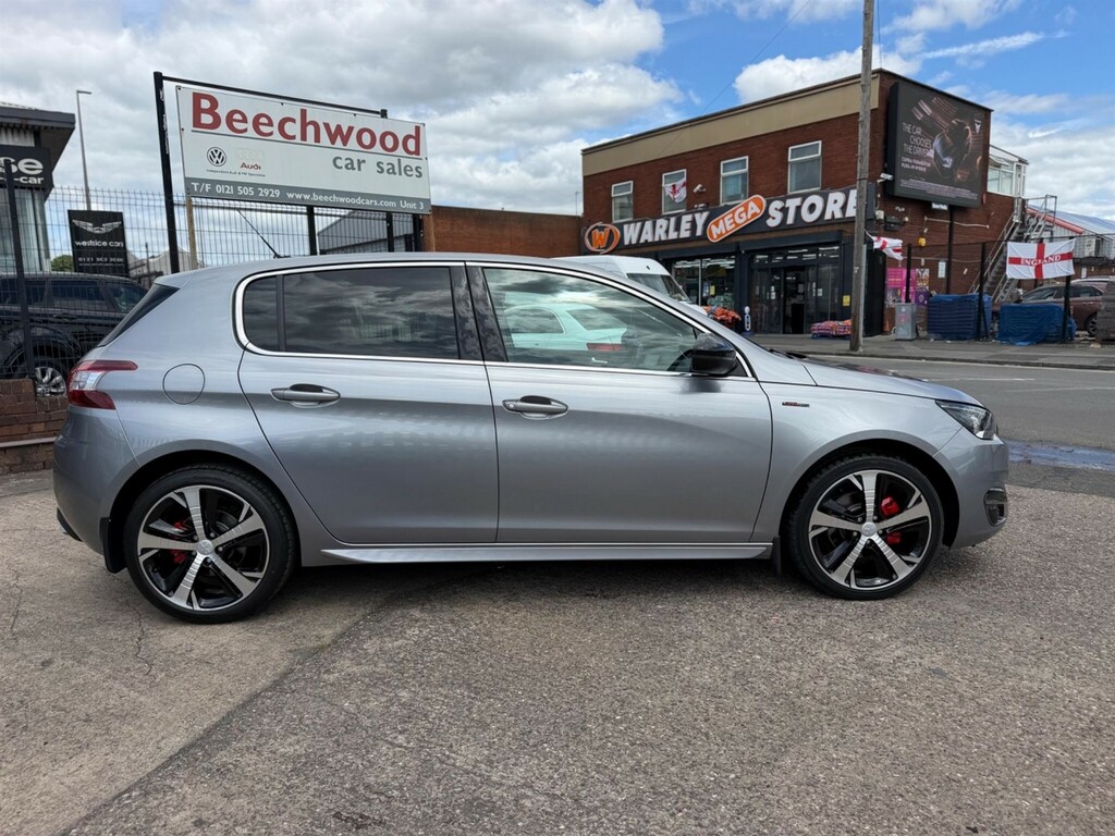 Peugeot 308 1.2 Puretech Gt Line Euro 6 Ss Grey #3