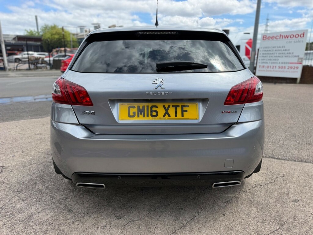Peugeot 308 308 Allure Blue Hdi Ss Red #7