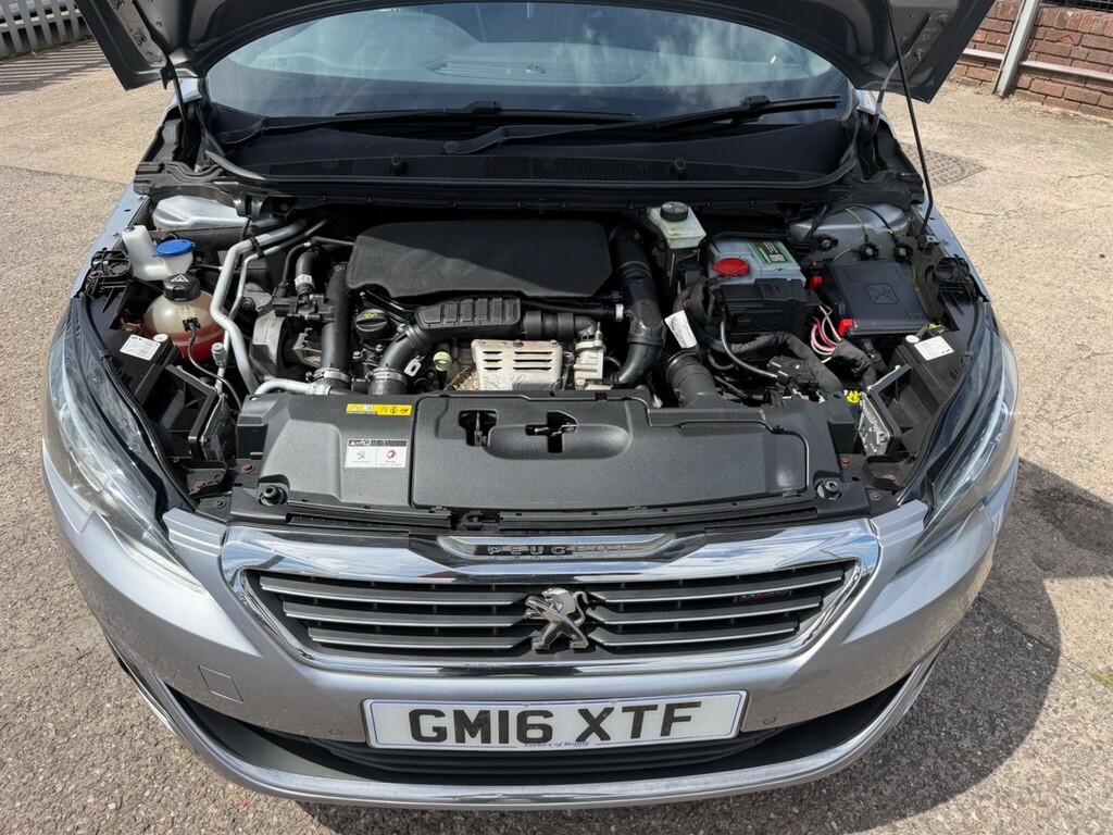 Peugeot 308 308 Allure Blue Hdi Ss Red #28
