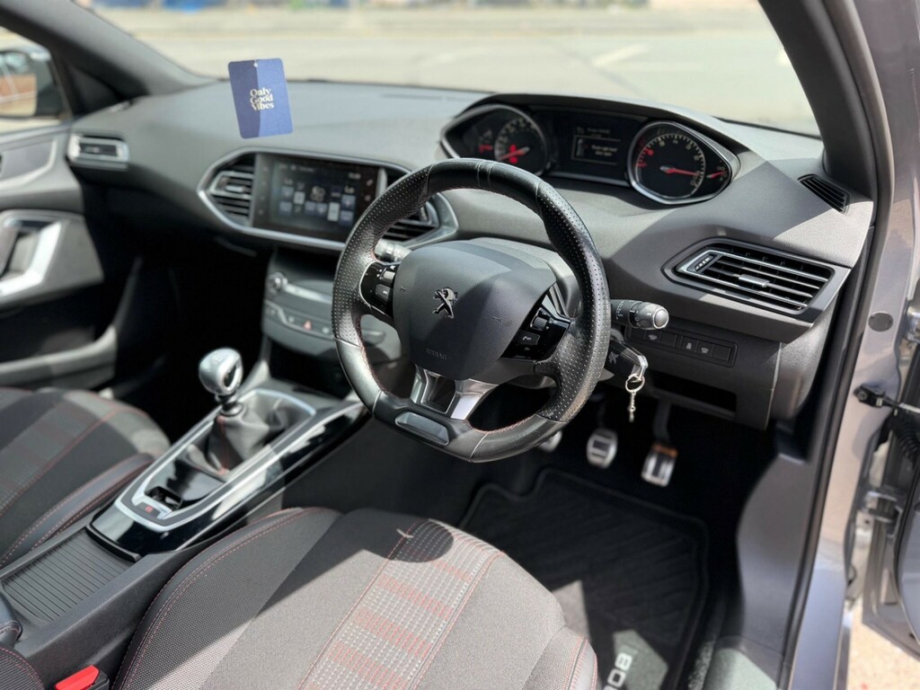 Peugeot 308 308 Allure Blue Hdi Ss Red #22