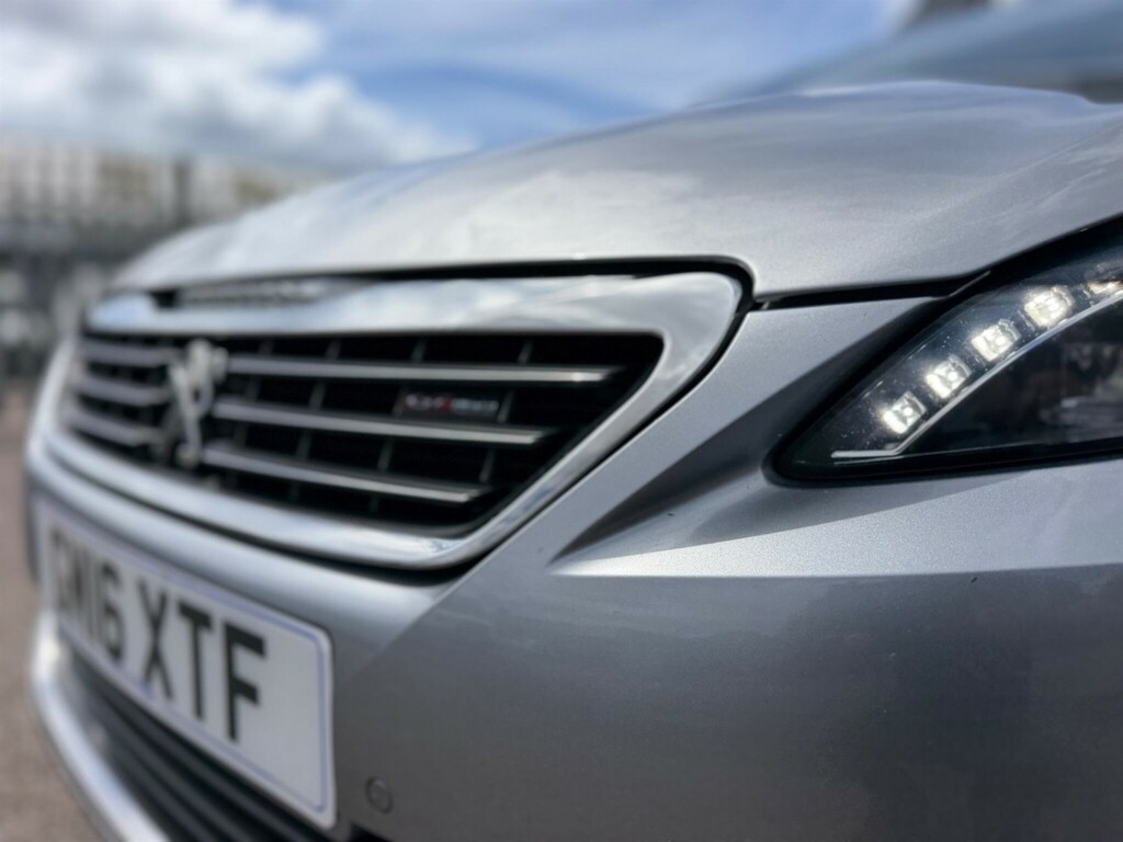 Peugeot 308 308 Allure Blue Hdi Ss Red #13