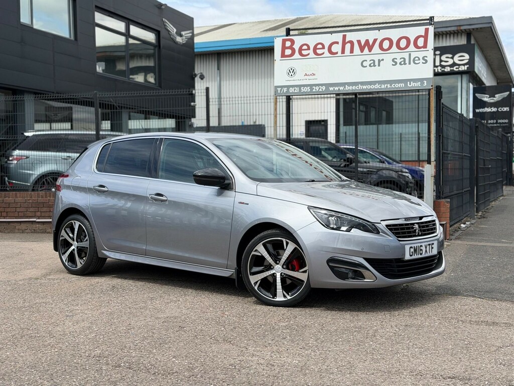 Peugeot 308 1.2 Puretech Gt Line Euro 6 Ss Grey